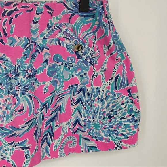 Lilly Pulitzer “New Kids on the Dock” Madison Skort Mandevilla Pink - Size Med - Picture 2 of 8